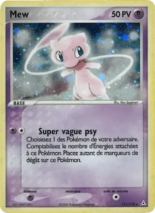 Mew 111 – EX Fantômes Holon