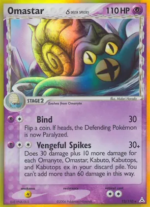Omastar δ #13 – Holon Phantoms