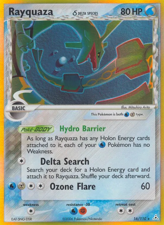 Rayquaza δ #16 – Holon Phantoms