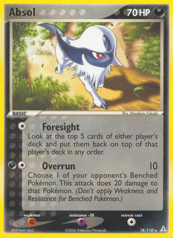 Absol 18 – EX Holon Phantoms