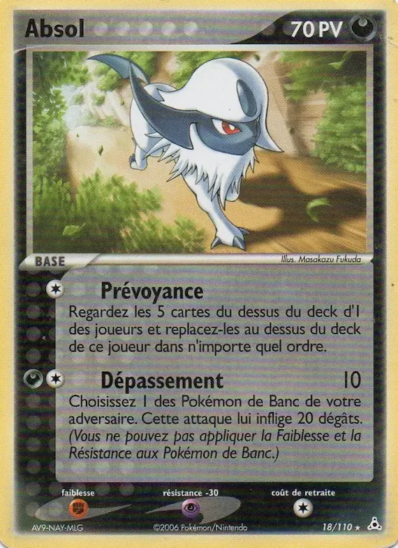 Absol 18 – EX Fantômes Holon