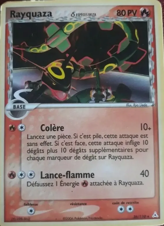 Rayquaza δ 26 – EX Fantômes Holon