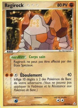 Regirock n° 28 – EX Fantômes Holon