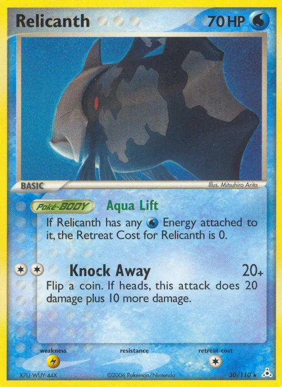 Relicanth 30 – EX Holon Phantoms