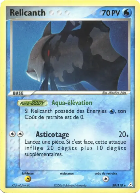 Relicanth 30 – EX Fantômes Holon