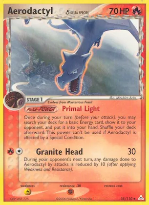 Aerodactyl δ #35 – Holon Phantoms