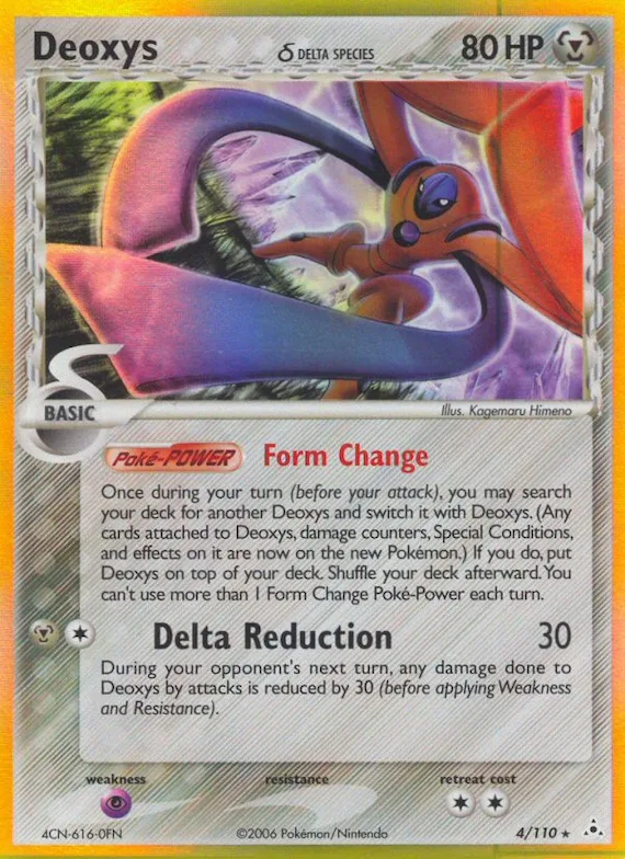 Deoxys δ #4 – Holon Phantoms