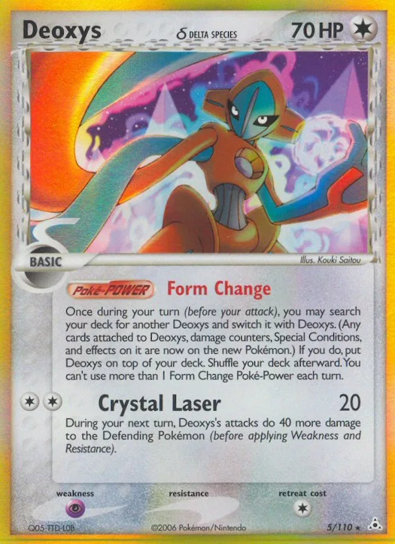 Deoxys 5 – EX Holon Phantoms