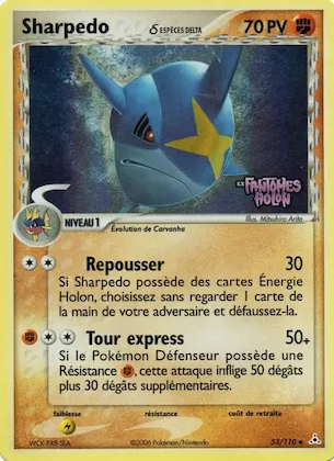 Sharpedo δ n° 53 – EX Fantômes Holon