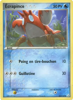 Ecrapince n° 62 – EX Fantômes Holon
