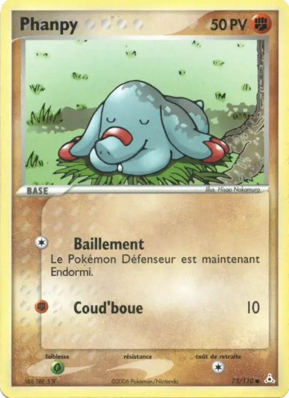 Phanpy 75 – EX Fantômes Holon