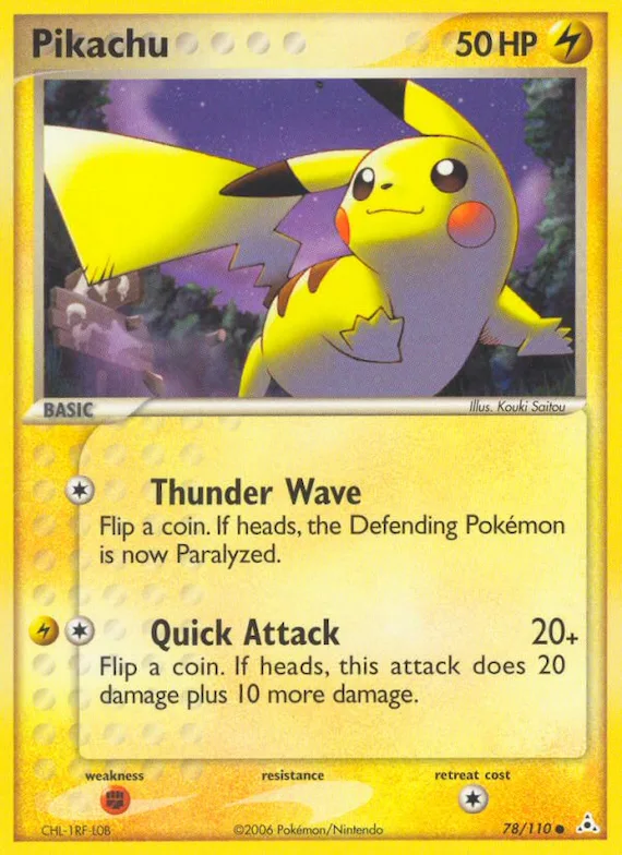 Pikachu 78 – EX Holon Phantoms
