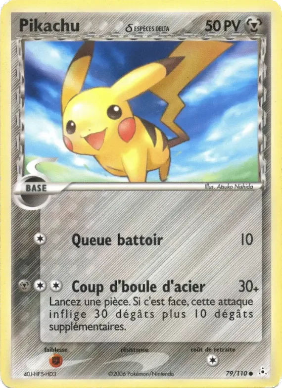 Pikachu δ 79 – EX Fantômes Holon