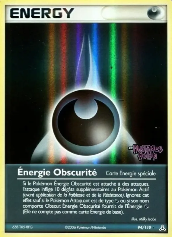 Énergie Obscurité 94 – EX Fantômes Holon
