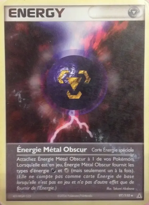 Énergie Métal Obscur 97 – EX Fantômes Holon