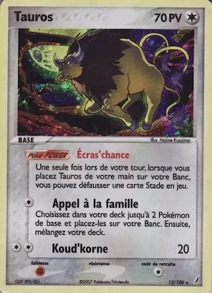 Tauros n° 12 – EX Gardiens de Cristal