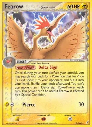 Fearow δ #18 – Crystal Guardians