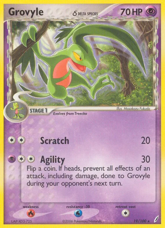 Grovyle δ #19 – Crystal Guardians