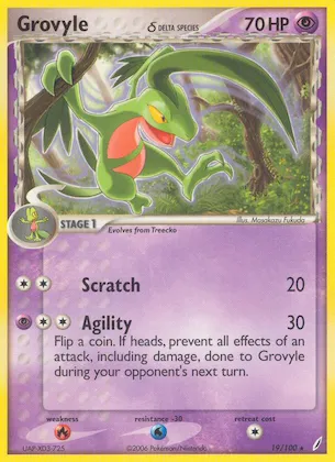 Grovyle δ #19 – Crystal Guardians