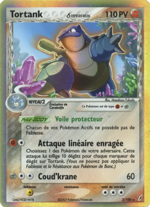 Tortank δ 2 – EX Gardiens de Cristal