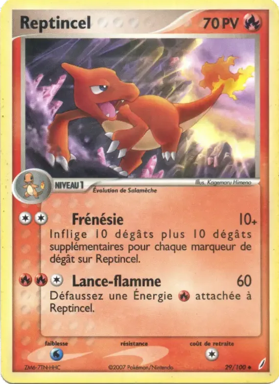 Reptincel 29 – EX Gardiens de Cristal