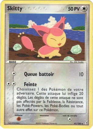 Skitty n° 41 – EX Gardiens de Cristal