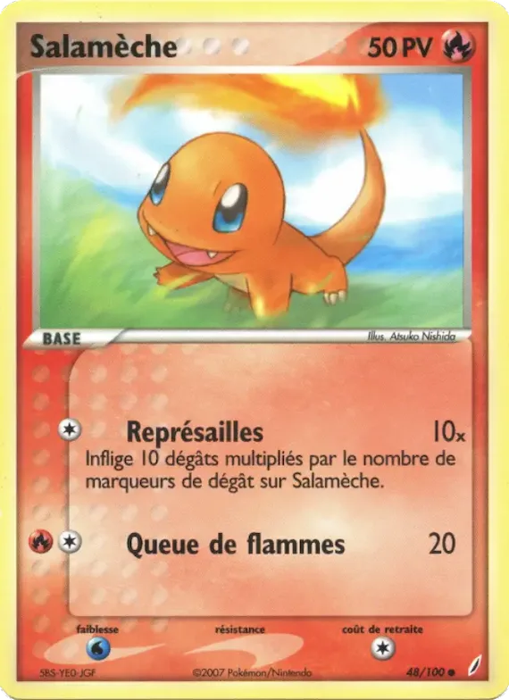 Salamèche 48 – EX Gardiens de Cristal