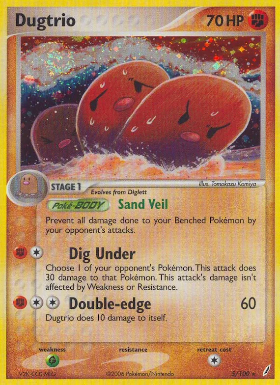 Dugtrio #5 – Crystal Guardians