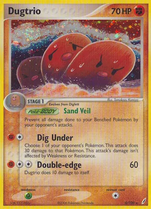 Dugtrio #5 – Crystal Guardians