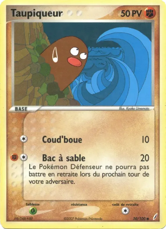 Taupiqueur 50 – EX Gardiens de Cristal