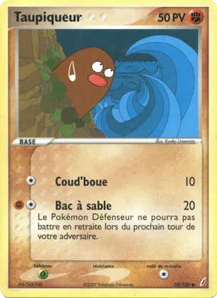 Taupiqueur n° 50 – EX Gardiens de Cristal