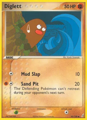Diglett #50 – Crystal Guardians