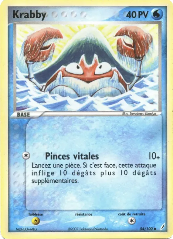 Krabby 54 – EX Gardiens de Cristal