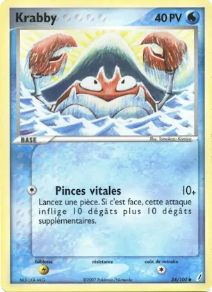 Krabby n° 54 – EX Gardiens de Cristal
