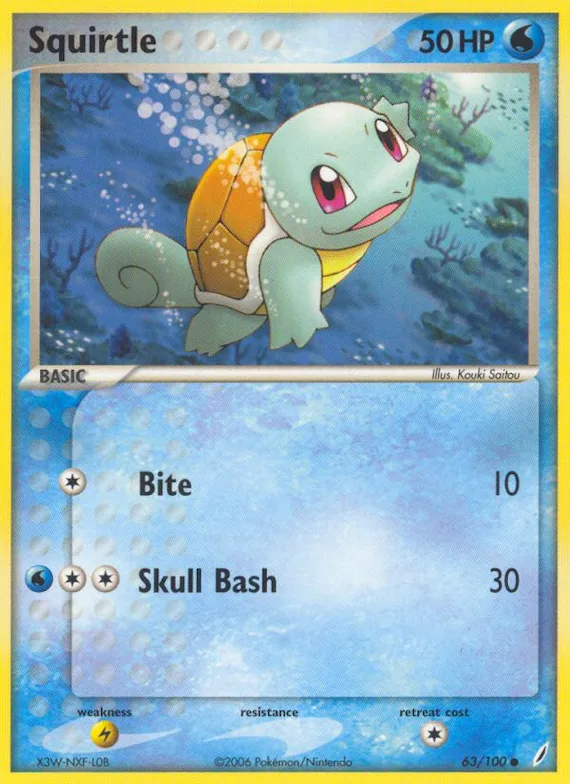 Squirtle #63 – Crystal Guardians