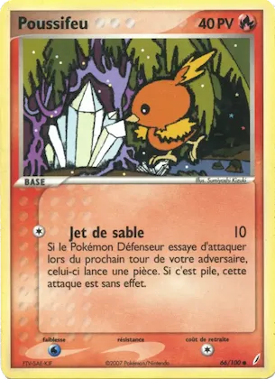 Poussifeu n° 66 – EX Gardiens de Cristal