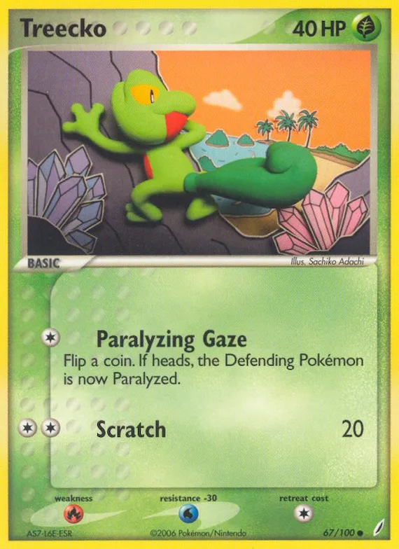 Treecko #67 – Crystal Guardians