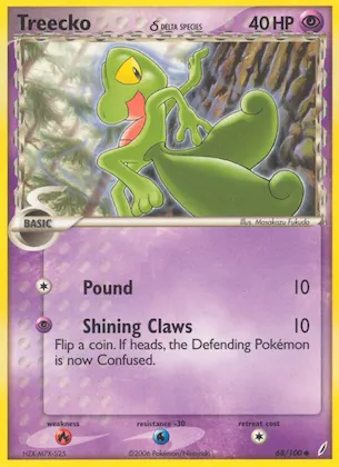 Treecko δ #68 – Crystal Guardians
