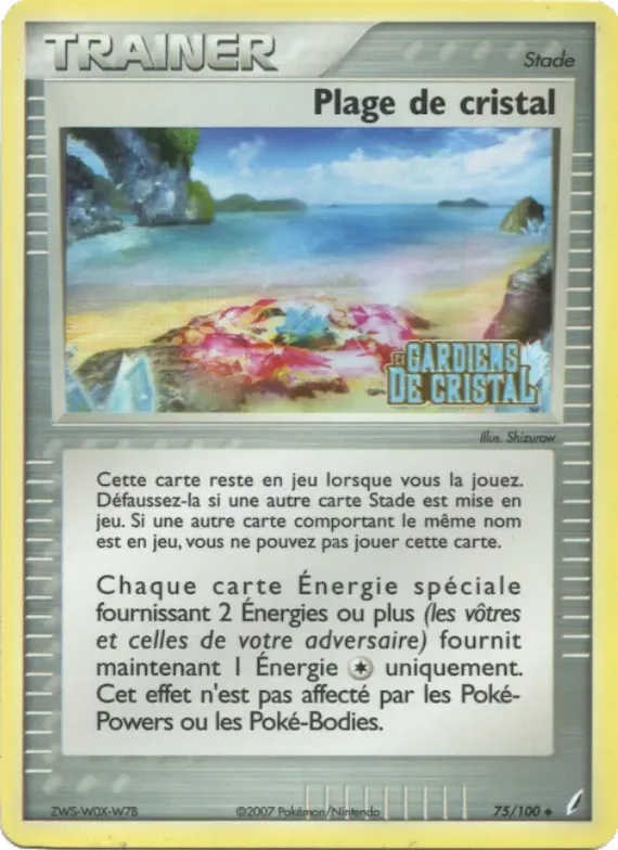 Plage de cristal 75 – EX Gardiens de Cristal