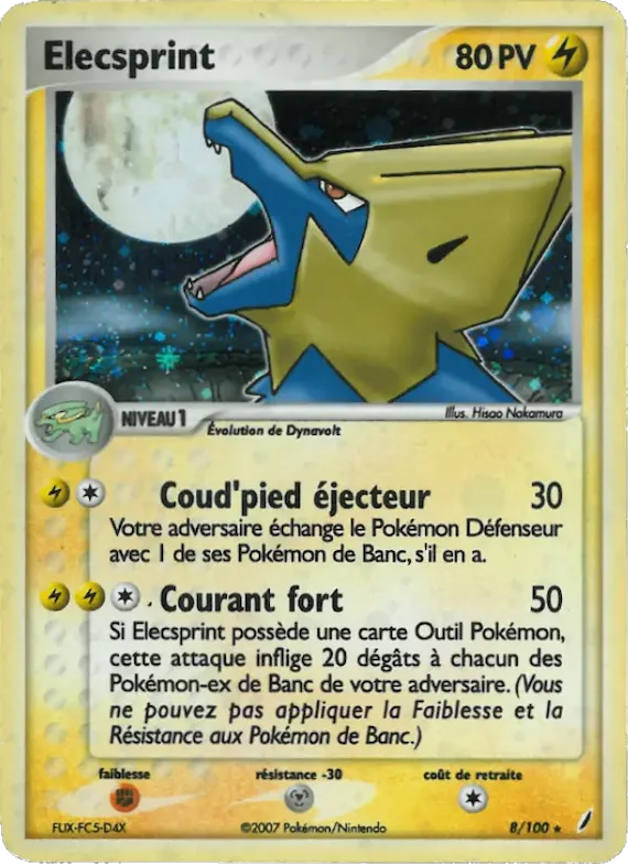 Elecsprint 8 – EX Gardiens de Cristal