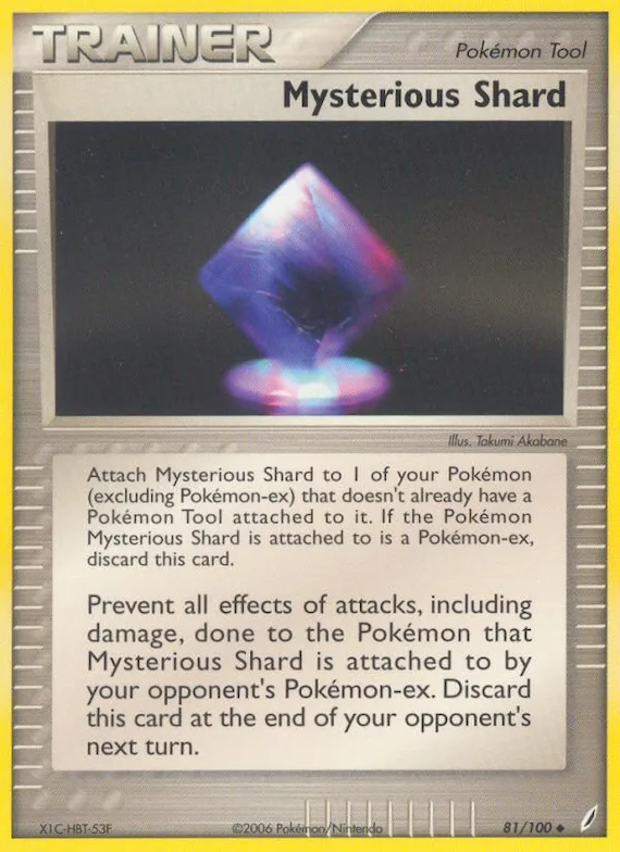 Mysteriöser Splitter 81 – EX Crystal Guardians