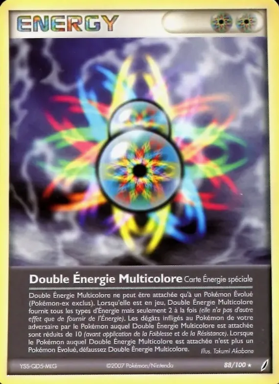 Double Énergie Multicolore 88 – EX Gardiens de Cristal
