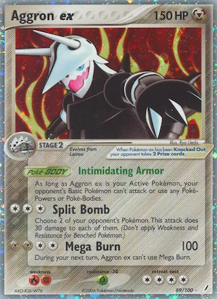 Aggron ex #89 – Crystal Guardians