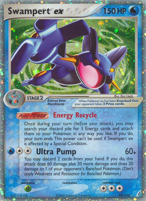 Swampert ex #98 – Crystal Guardians