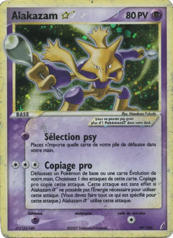 Alakazam 99 – EX Gardiens de Cristal