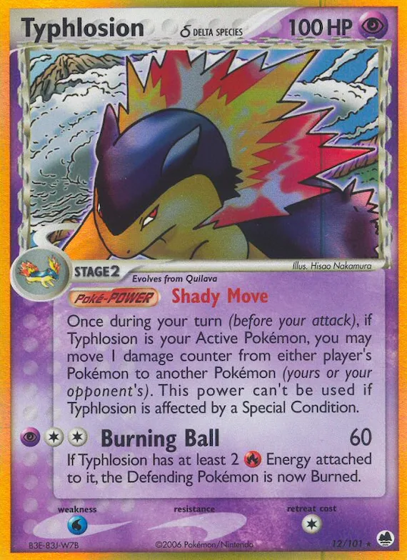 Typhlosion δ #12 – Dragon Frontiers