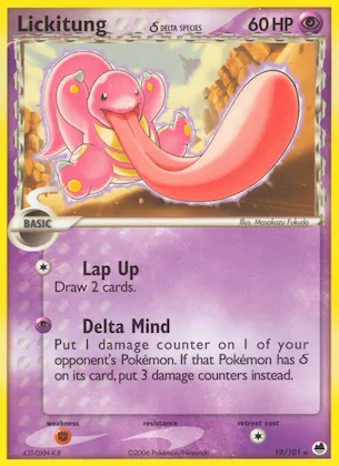 Lickitung δ #19 – Dragon Frontiers