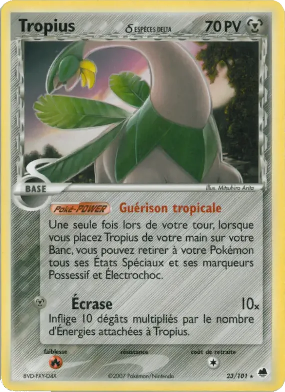 Tropius δ 23 – EX Île des Dragons
