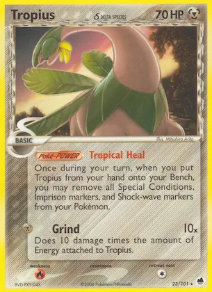 Tropius δ #23 – Dragon Frontiers