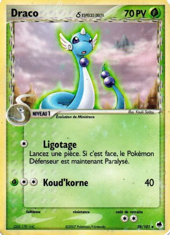 Draco δ 28 – EX Île des Dragons